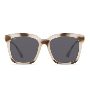 HAILEY - CREAM TORTOISE + GREY front