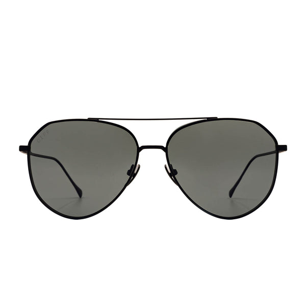 dash - matte black + solid grey + polarized sunglasses