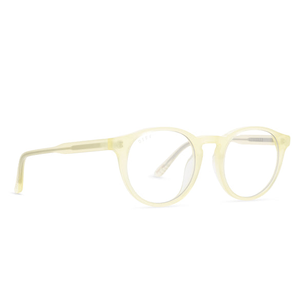 sawyer - buttercream + blue light technology glasses 1