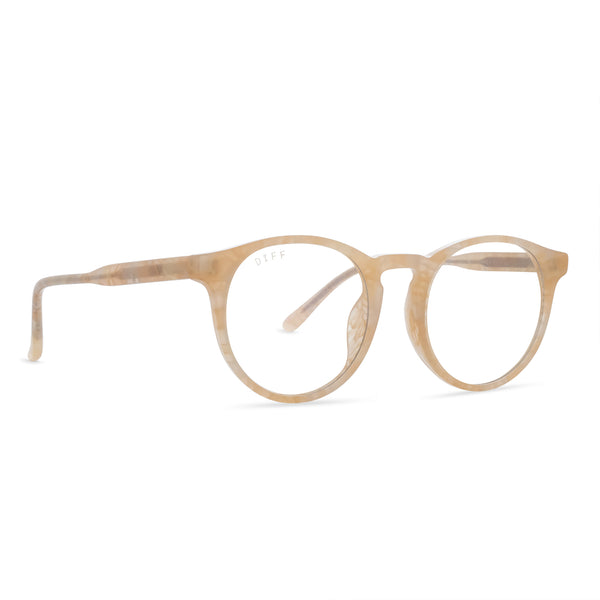 sawyer - citrine pearl + blue light technology glasses 1