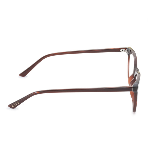 jade - chesnut crystal + blue light technology glasses 3