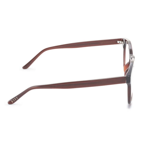 weston - chestnut crystal + blue light technology glasses 3