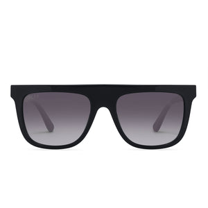 STEVIE - BLACK + GREY GRADIENT + POLARIZED front