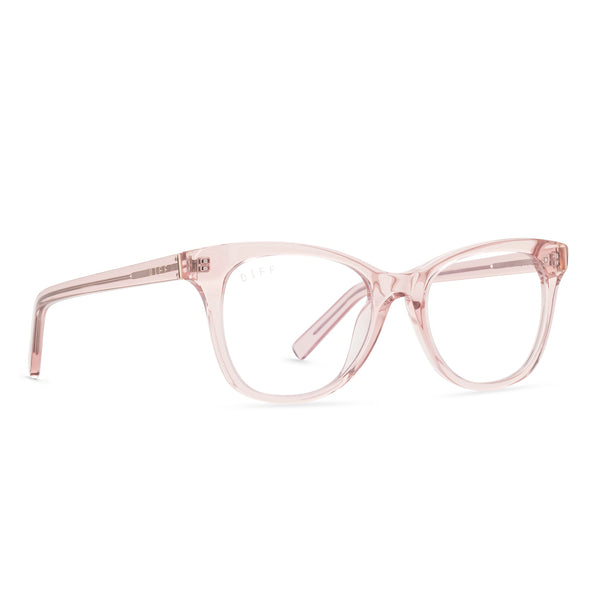 carina - azalea crystal + blue light technology glasses 2