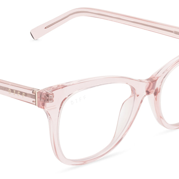 carina - azalea crystal + blue light technology glasses 3