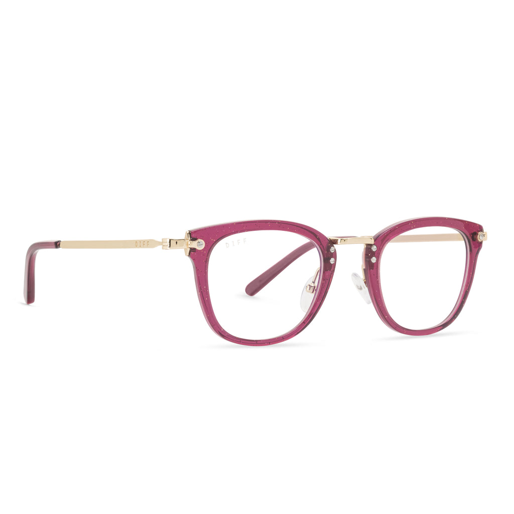Rue Square Glasses | Festive Umbria | Diff Eyewear