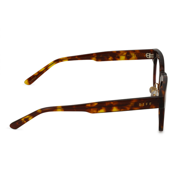summer - amber tortoise + blue light technology glasses 3