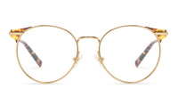 swatch for SUMMIT - GOLD + BLUE LIGHT GLASSES