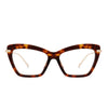 Color swatch for mila - vintage crystal + blue light technology glasses