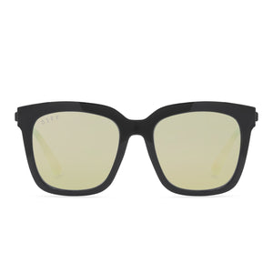 HAILEY - BLACK + GOLD MIRROR front