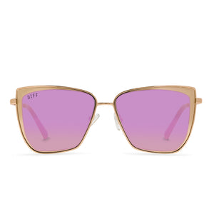 GRACE - GOLD + PINK MIRROR front