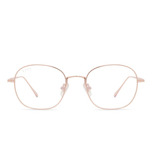 REID - ROSE GOLD + CLEAR front