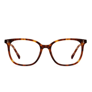 CLARKE - AMBER TORTOISE + BLUE LIGHT TECHNOLOGY front