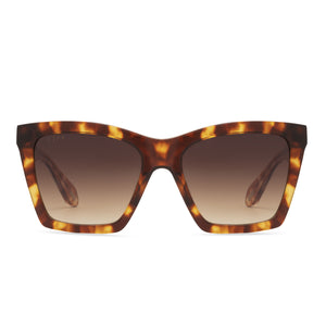 KENZIE - AMBER TORTOISE + BROWN GRADIENT + POLARIZED Front