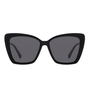 BECKY II XS - BLACK + GREY + POLARIZED front