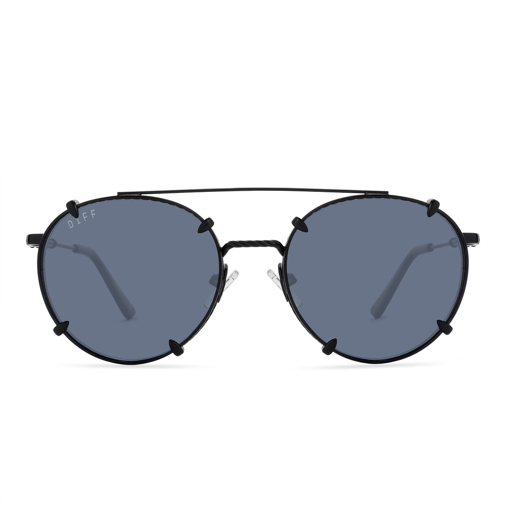 RAVENCLAW™ SCHOLARLY MATTE BLACK + TWILIGHT BLUE SUNGLASSES DIFF