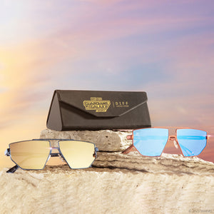 lifestyle - marvel studios guardians of the galaxy x diff eyewear galactic heroes aviator sunglasses collection and case
