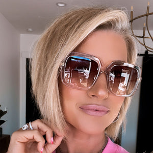 Pink Gradient Sunglasses