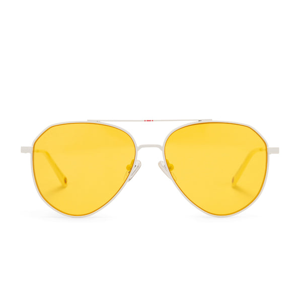 Buy Yellow Transparent Blue Gradient Full Rim Round Vincent Chase Polarized  CRYSTALS VC S14089-C6 Sunglasses at LensKart.com