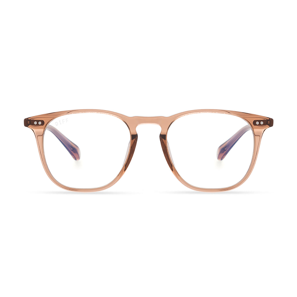 MAXWELL DUNES CRYSTAL + CLEAR GLASSES DIFF Eyewear