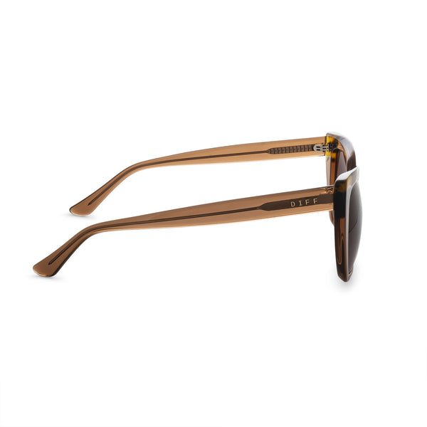 lizzy - dunes crystal + brown gradient sunglasses 3