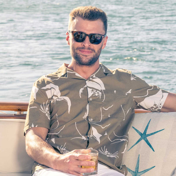 colton - whiskey + grey polarized sunglasses 7