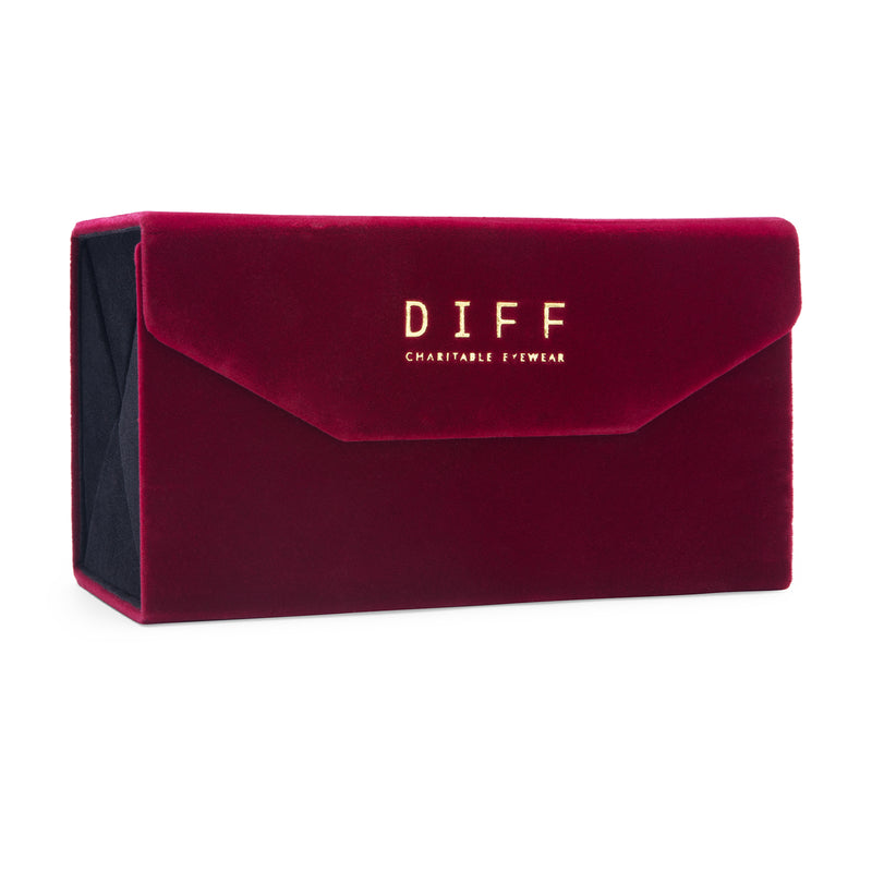 4PC ROLLUP CASE - VELVET WINE FRONT