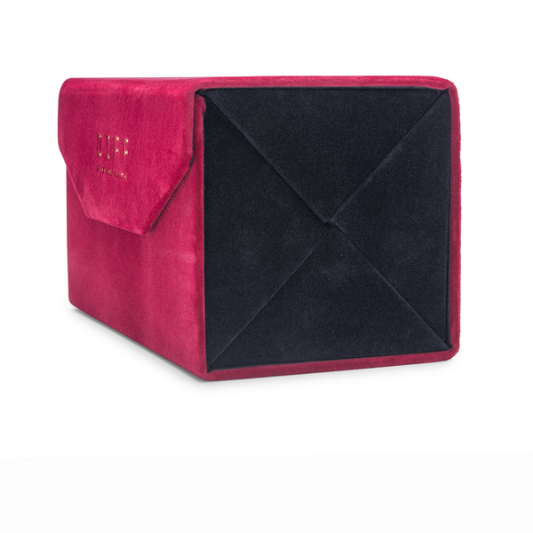 4 pair travel case - velvet wine 3