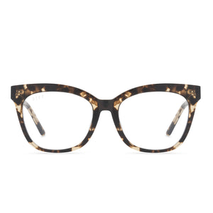 WINSTON - ESPRESSO TORTOISE + BLUE LIGHT TECHNOLOGY front