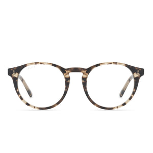 SAWYER - ESPRESSO TORTOISE + CLEAR Front