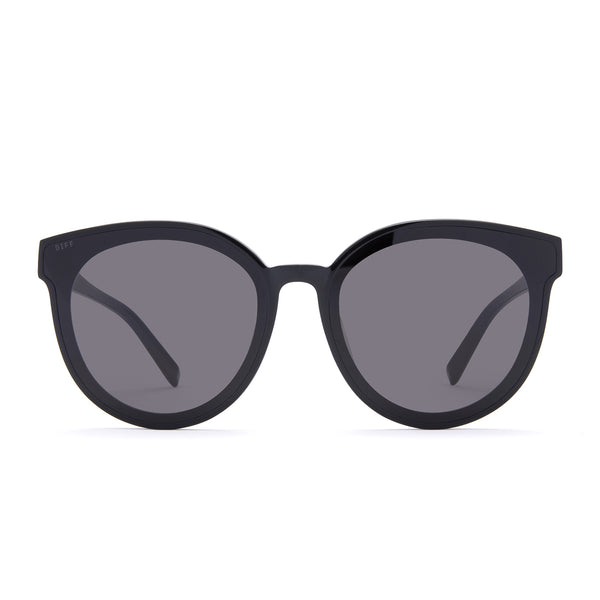 gemma - black + grey sunglasses