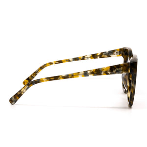 GIA - SEA TORTOISE + GREY SUNGLASSES