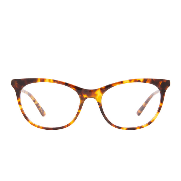 jade - amber tortoise + blue light technology clear glasses
