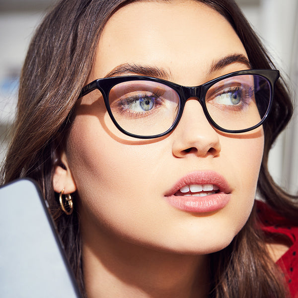 jade - black + prescription glasses 1