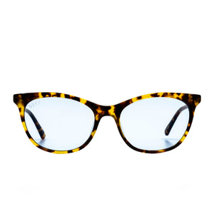 JADE - AMBER TORTOISE + BLUE BLUE LIGHT TECHNOLOGY GLASSES