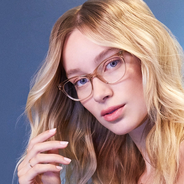 jade - vintage crystal + prescription glasses 1