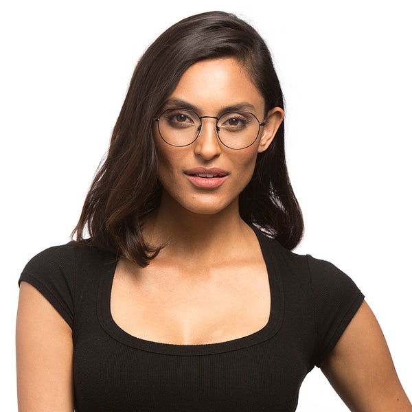 james - silver + blue light technology clear glasses 6