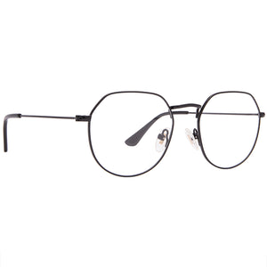 JAMES - SILVER + BLUE LIGHT TECHNOLOGY CLEAR GLASSES