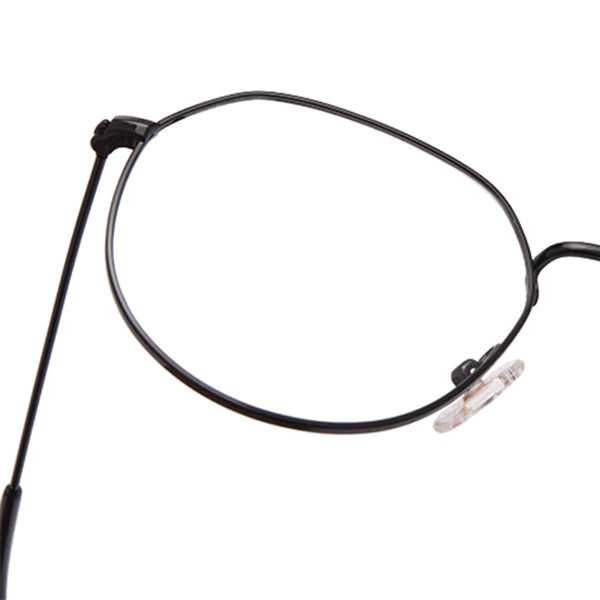 james - black + blue light technology clear glasses 5