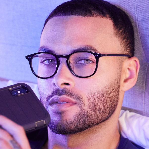 jaxson - black + blue light technology glasses 7