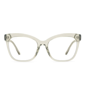JESSIE JAMES DECKER - WINSTON - OLIVE CRYSTAL + BLUE LIGHT TECHNOLOGY front