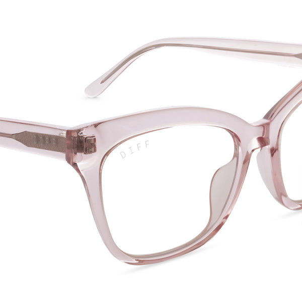 winston - light pink crystal + prescription glasses 3
