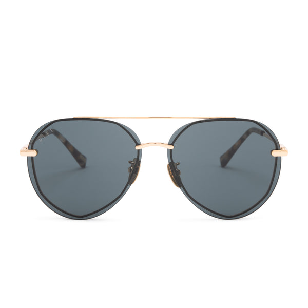 lenox - gold + g15 + polarized sunglasses