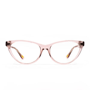 diff eyewear marley rose crystal prescription glasses front view