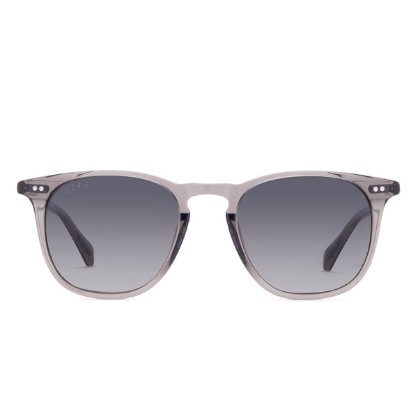maxwell - storm crystal + grey gradient polarized sunglasses