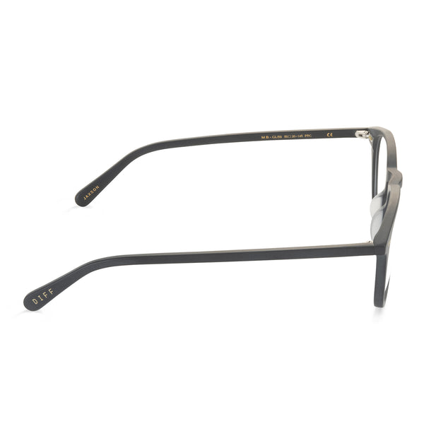 jaxson - matte black + blue light technology glasses 4