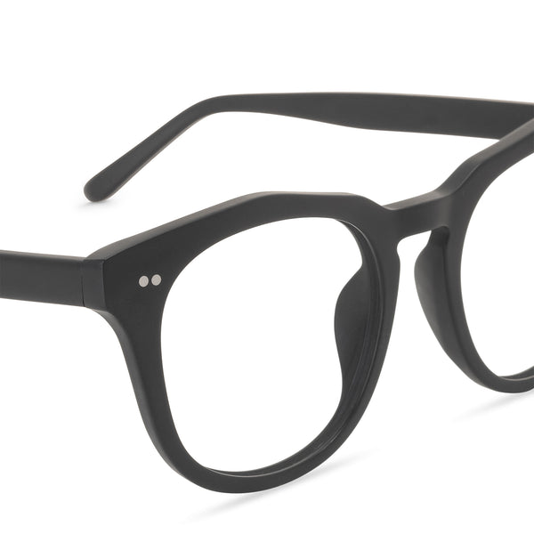 weston - matte black + prescription glasses 3