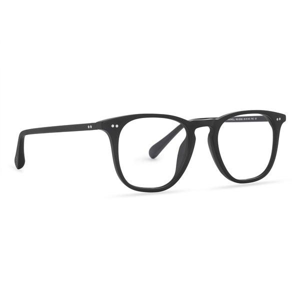 maxwell - matte black + blue light technology glasses 2