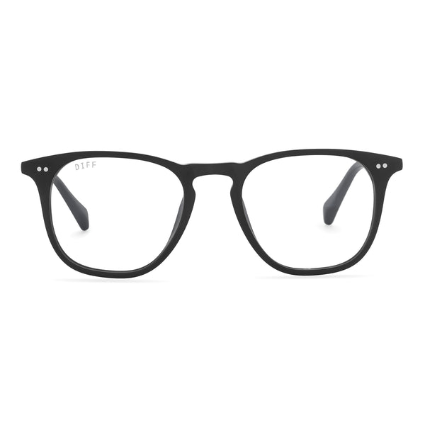 maxwell - matte black + blue light technology glasses