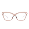 Color swatch for mila - vintage crystal + blue light technology glasses